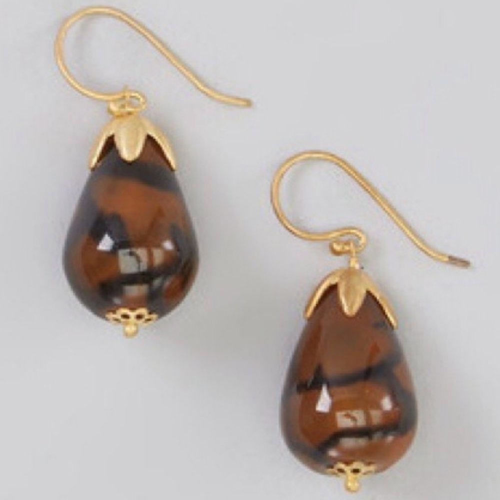 BOGO FREE!  Safari Teardrop Earrings